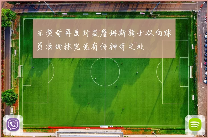 东契奇再度封盖詹姆斯骑士双向球员汤姆林究竟有何神奇之处